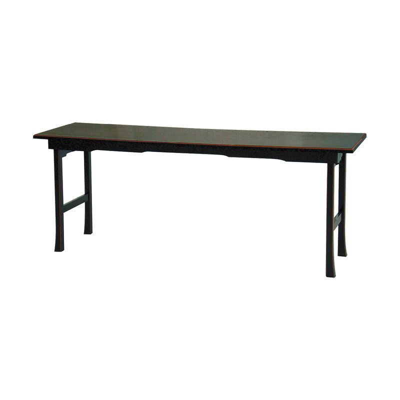 背高二月堂机PARTII 黒塗面朱1911-0600