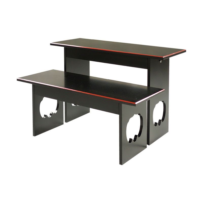 二段式御供物台 PARTII 黒塗面朱 2015-0200