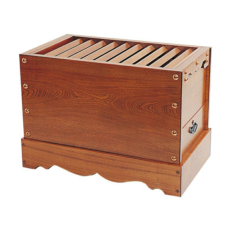 箱型賽銭箱 栓（幅21cm～幅75cm 7種類）3430