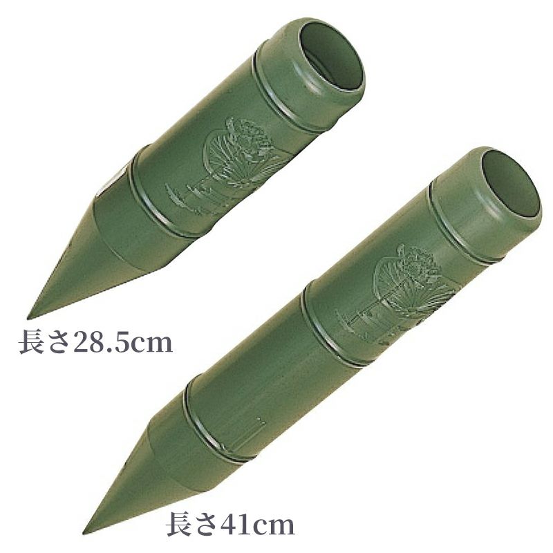PC野花立 直径6cm（長さ28.5cm、長さ41cm 2種類）6000