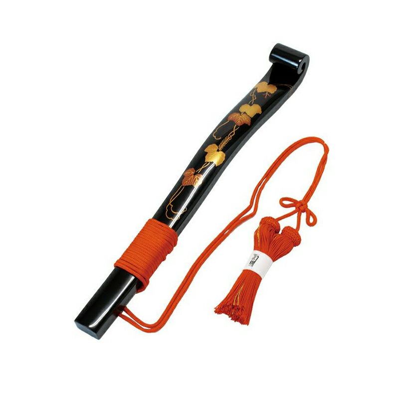 笏 蔦蒔絵 正絹 紫房 / 朱房（約30cm、約33cm、約36cm、約39cm 房2色サイズ4種類）5202