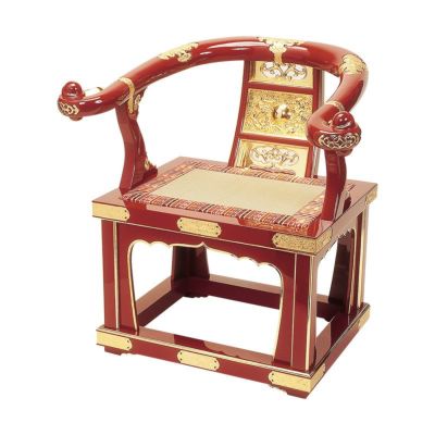 ルーツ型本曲録 洛陽 定番タイプ（金具埋め込み式） 朱塗 / 黒塗 0433-0100/0200