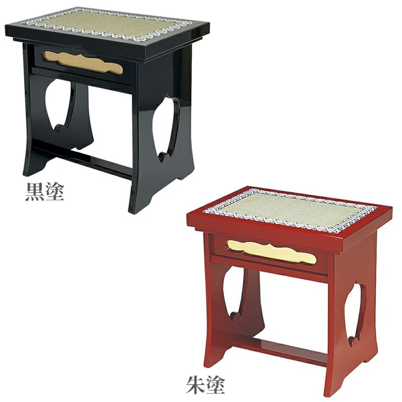 内陣用椅子 うぐいす（黒塗、朱塗 2色）1101