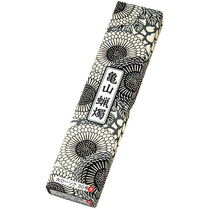 カメヤマ大ローソク30号 赤 1ケース120本入