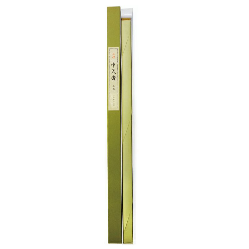 山田松香木店 寺院線香 中天香 上品 角筋 白檀調 長寸56cm 15本入