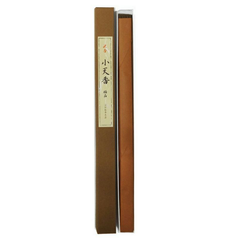 山田松香木店 寺院線香 小天香 極品 角筋 沈香調 長寸約38.5cm 15本入