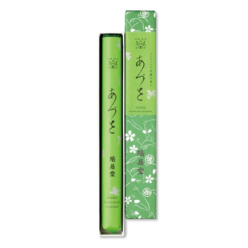 鳩居堂 線香 あづさ 白檀調 中寸17cm 1把入