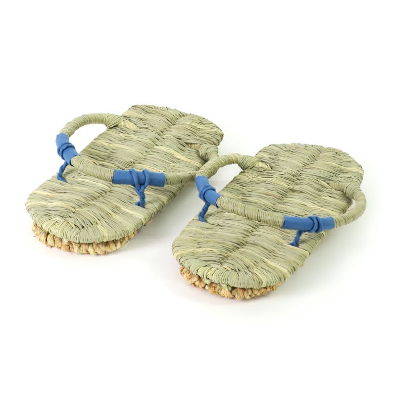 藺草履（いぞうり）べっす足袋用前坪2本タイプ 1足