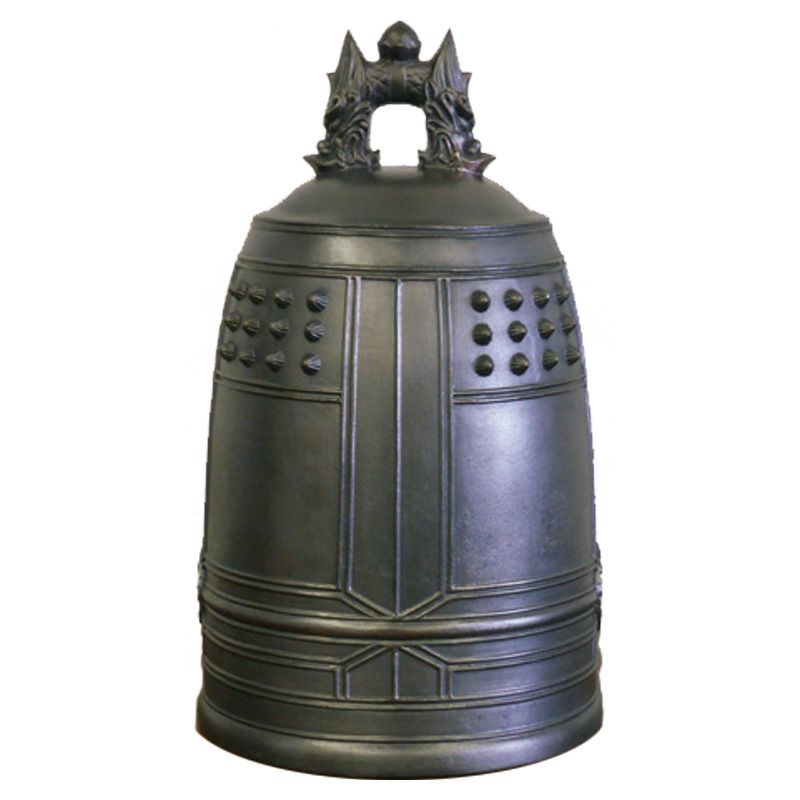 喚鐘 唐金製 青銅色仕上 口径30cm、基準重量22kg（各宗派）