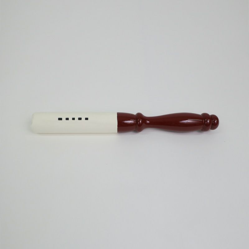 磬子撥 白革巻 柄朱塗（長さ18cm～45cm 10種類）