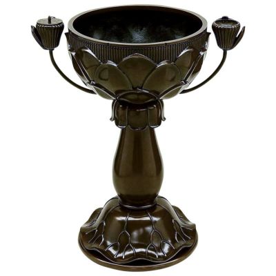 【寺院仏具】香合 Amazon｜【真宗大谷派(東)】寺院用 仏具 香合 4．5寸 香盒