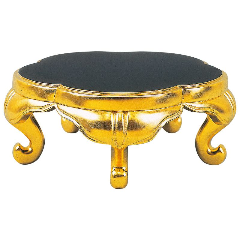 梅型香炉台 純金箔押（甲板横幅15～30cm 6種類）