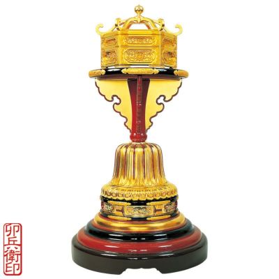 若狭塗 巻卓 香炉台 漆 時代物(A647) 台・香盤 | 寺院用仏具・寺院用品専門店 若林佛具製作所