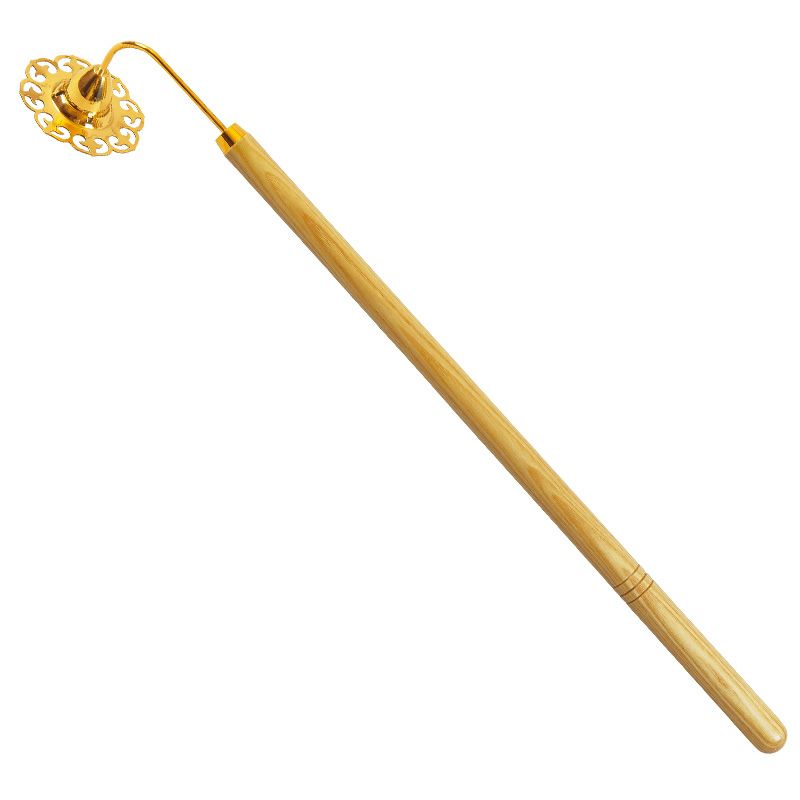 蝋燭消 白木柄 磨き（長さ32cm、56cm 2種類）