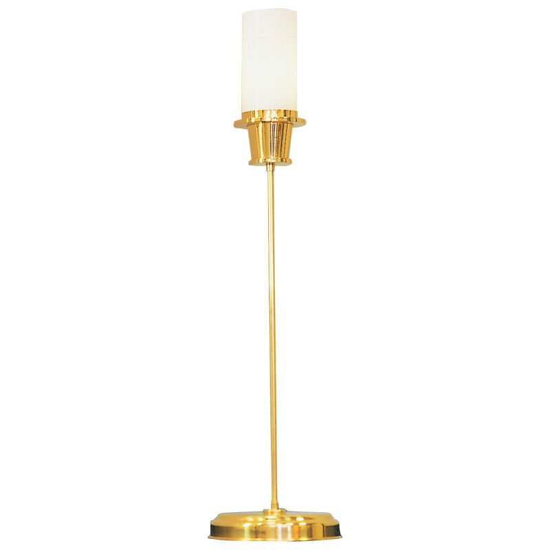 新様式灯明台 C型 本金メッキ 電装品付（総高さ61～91cm 4種類）