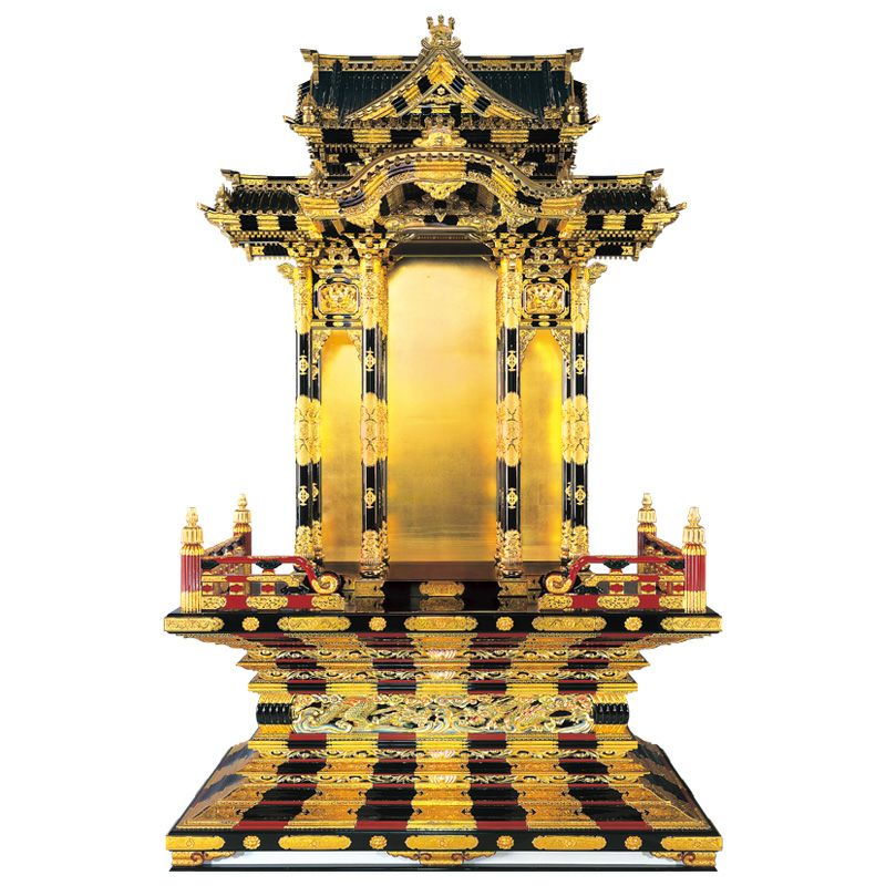 襞金具 御本尊御須弥壇用 極上 御須弥壇194cm用（大谷派）