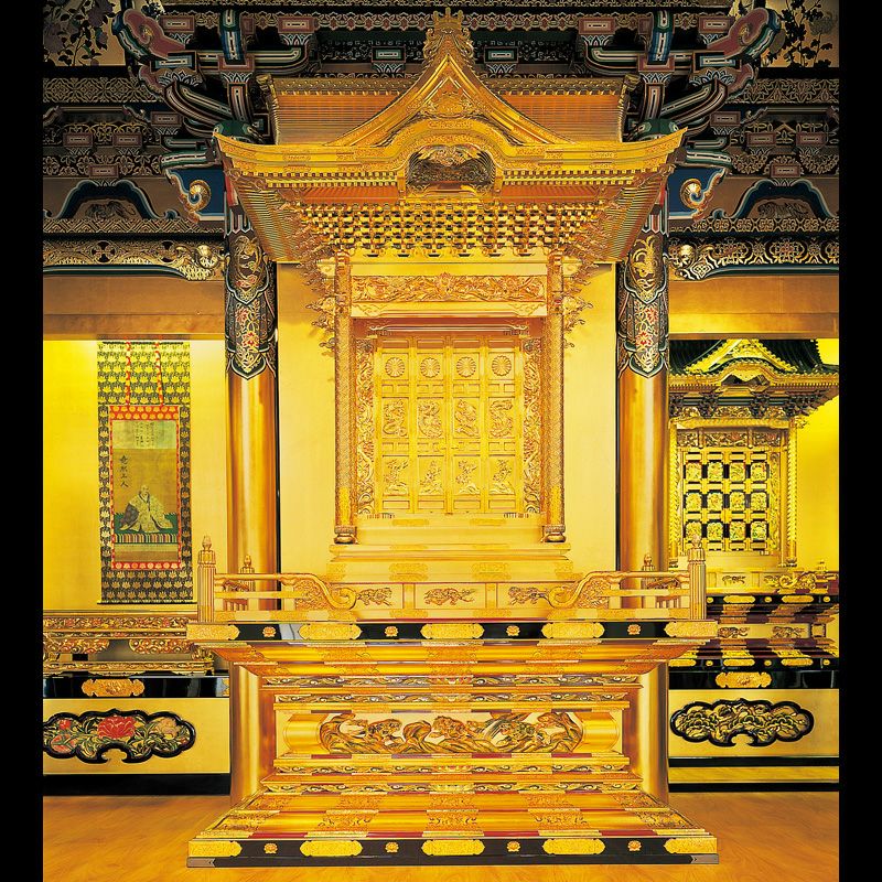 御本尊御須弥壇 御本山如来堂型 最上 框横幅194cm（高田派）