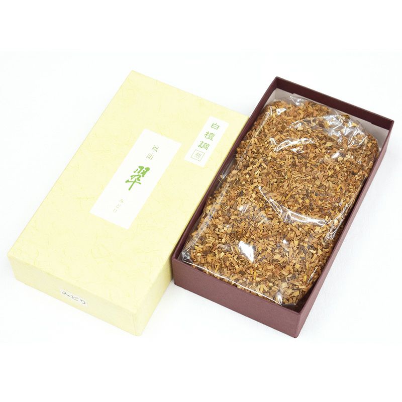 みのり苑 焼香 風韻 翠（みどり） 白檀調 125g詰