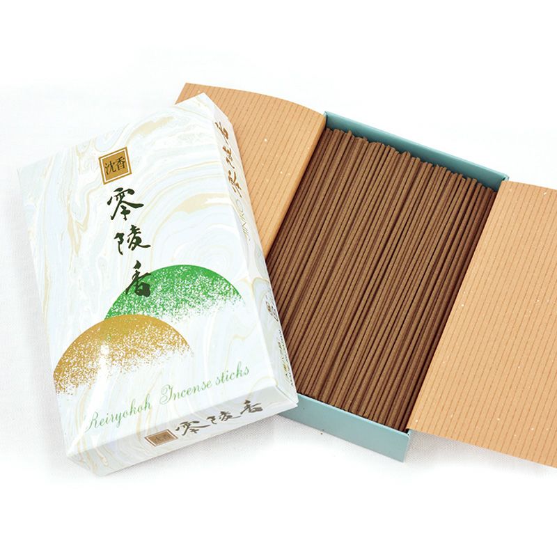 薫明堂 線香 沈香・零陵香 短寸14cm 徳用大型バラ