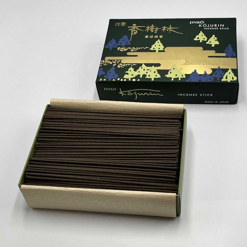 玉初堂 線香 沈香香樹林（じんこうこうじゅりん） 沈香調 短寸13.8cm バラ詰大