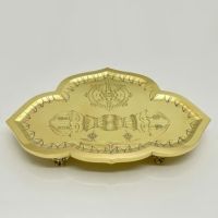 前具 金剛盤 極上品 真鍮製本磨き 1個（横幅16.0cm～29.5cm 5種類）