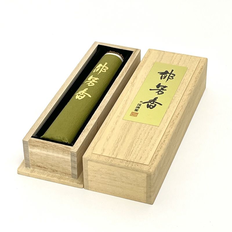 貴田沈清堂 線香 郁芳香（いくほうこう） 伽羅調 短寸13.5cm 1把