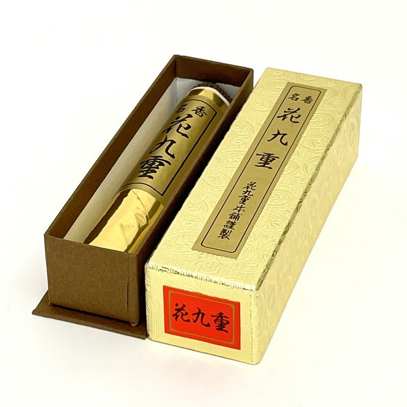 貴田沈清堂 線香 花九重（はなここのえ） 沈香調 短寸13.5cm 1把