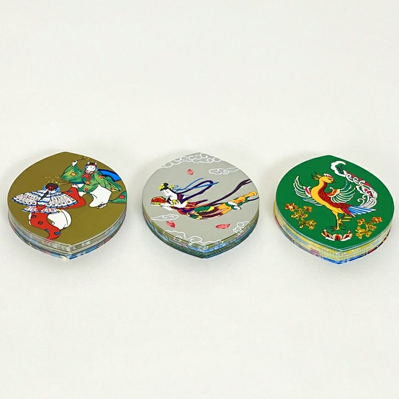 散華 薄型 表裏とも5柄 100枚 1組