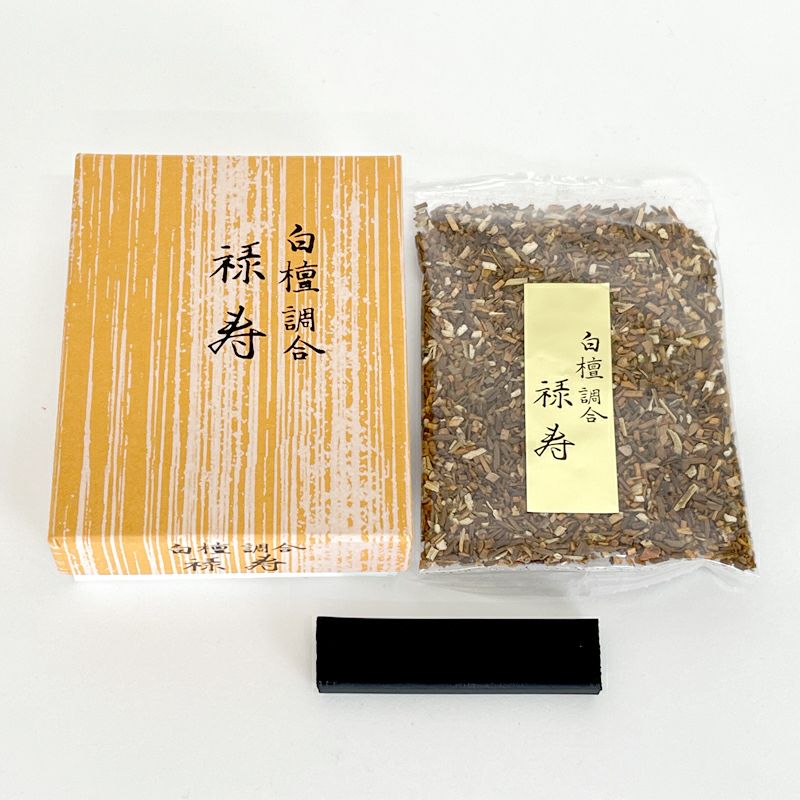 長川仁三郎商店 香貴 焼香 禄寿 白檀調 香炭付 10g 紙箱詰