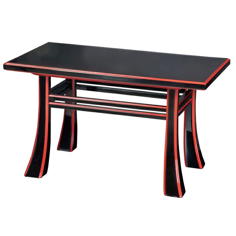 貫入経机 黒塗面朱塗 （幅42.5cm、幅48.5cm、幅54cm、幅61cm 4種類）2009