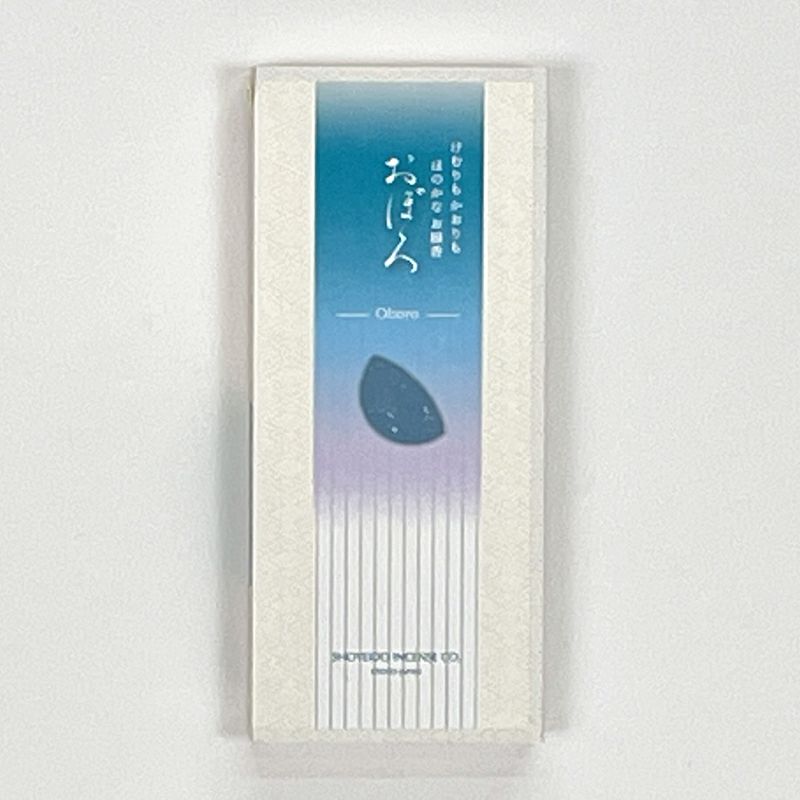 松栄堂 京線香おぼろ 沈香調 短寸13.5cm Mケースバラ詰