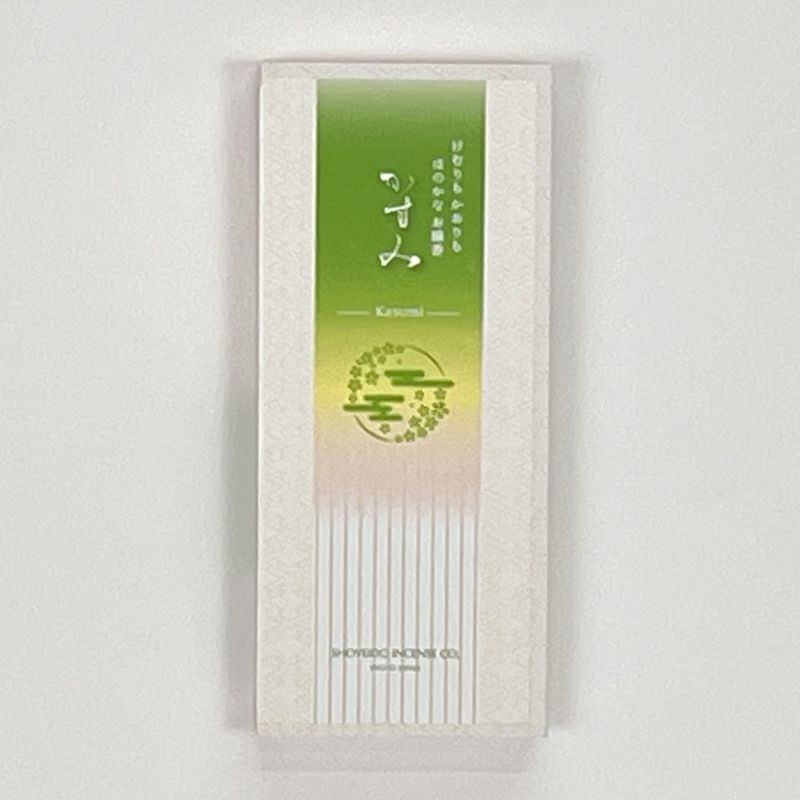 松栄堂 京線香かすみ 白檀調 短寸13.5cm Mケースバラ詰