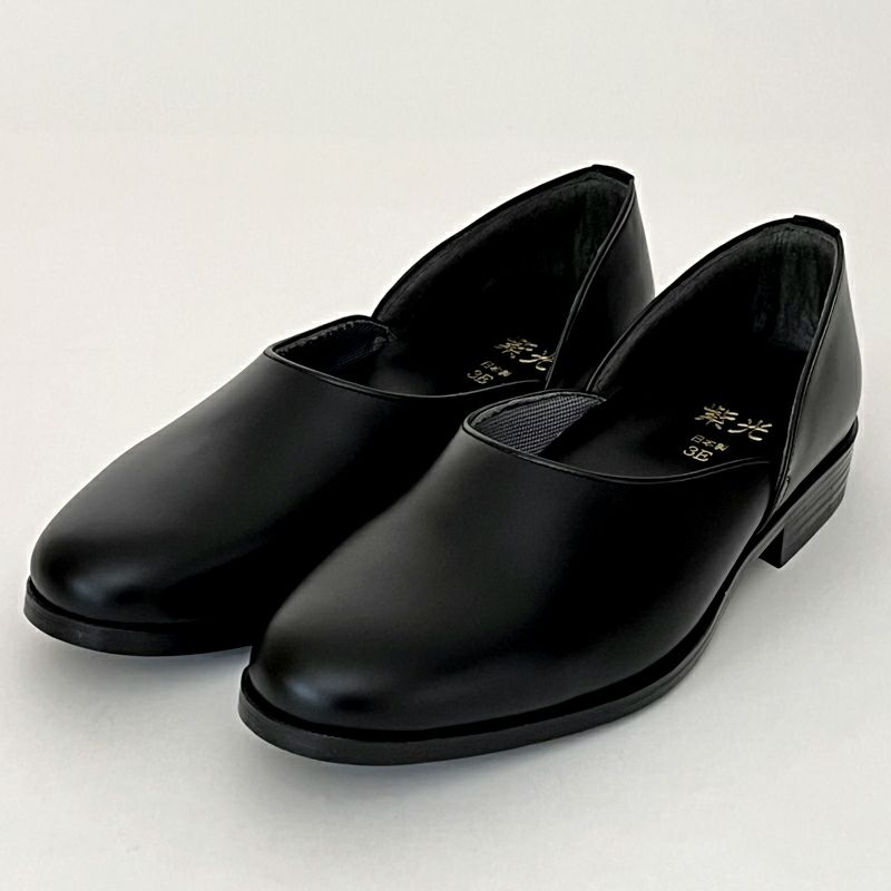 法衣靴 紳士用 紫光1002 本革 3E（足のサイズ 24cm～28cm 9種類）