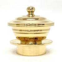 前具 塗香器 特製品 真鍮製本磨き（中型、大型 2種類）