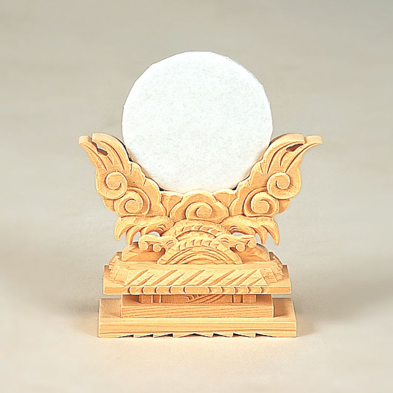 神鏡 上彫 ヒバ（1.5～3寸 4種類）