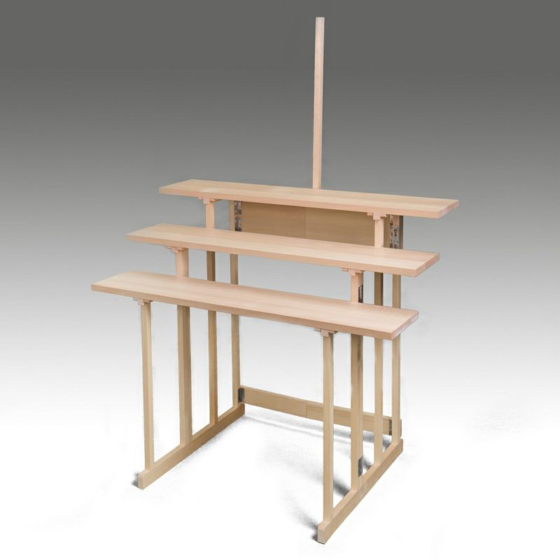 三段案 組立式 756