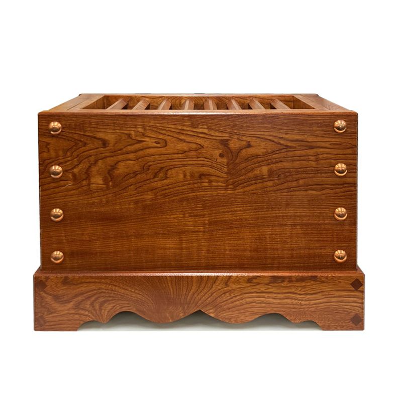 【アウトレット】賽銭箱 特製 箱形 文字無し 横幅約44cm