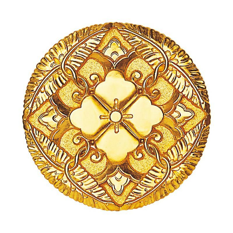 定紋 八藤紋 銅地 純金箔押（直径18～91cm 9種類）